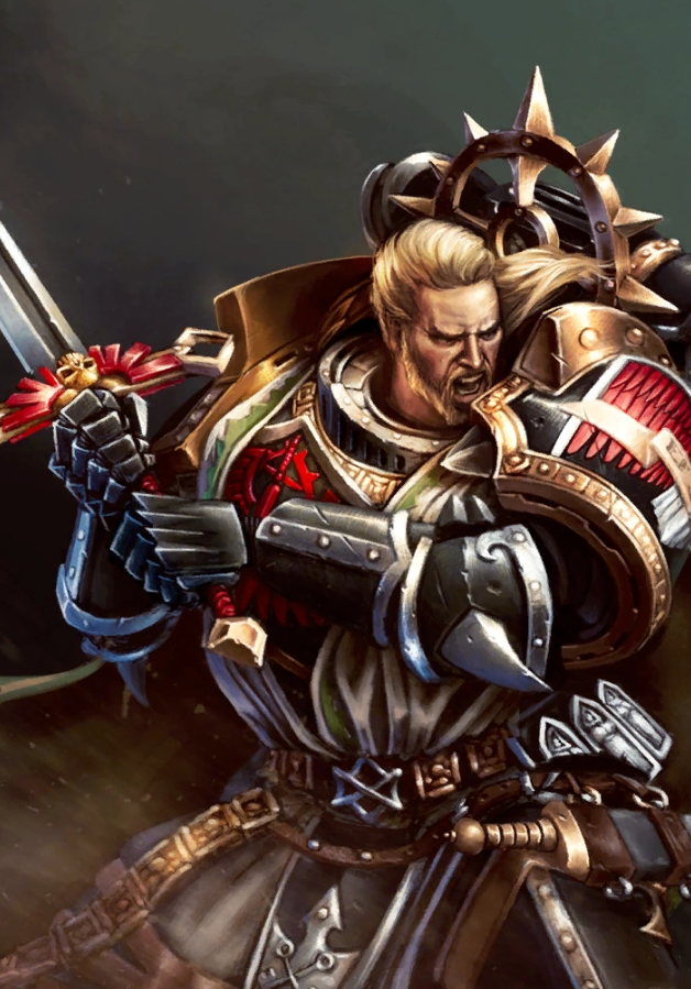 Primarch Lion El'Jonson scene